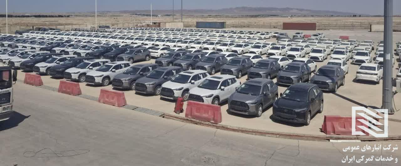 ادامه روند ورود خودروهای سواری  برقی با نشان تجاری تویوتا به منطقه آزاد شهر فرودگاهی امام خمینی(ره) 5