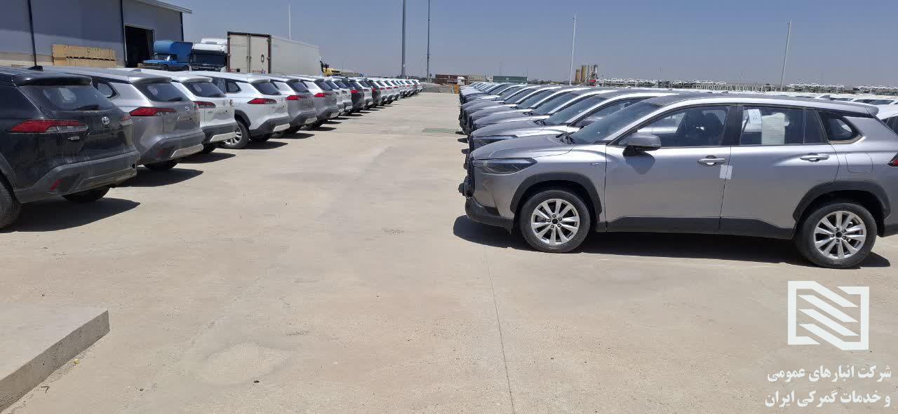 ادامه روند ورود خودروهای سواری  برقی با نشان تجاری تویوتا به منطقه آزاد شهر فرودگاهی امام خمینی(ره) 1