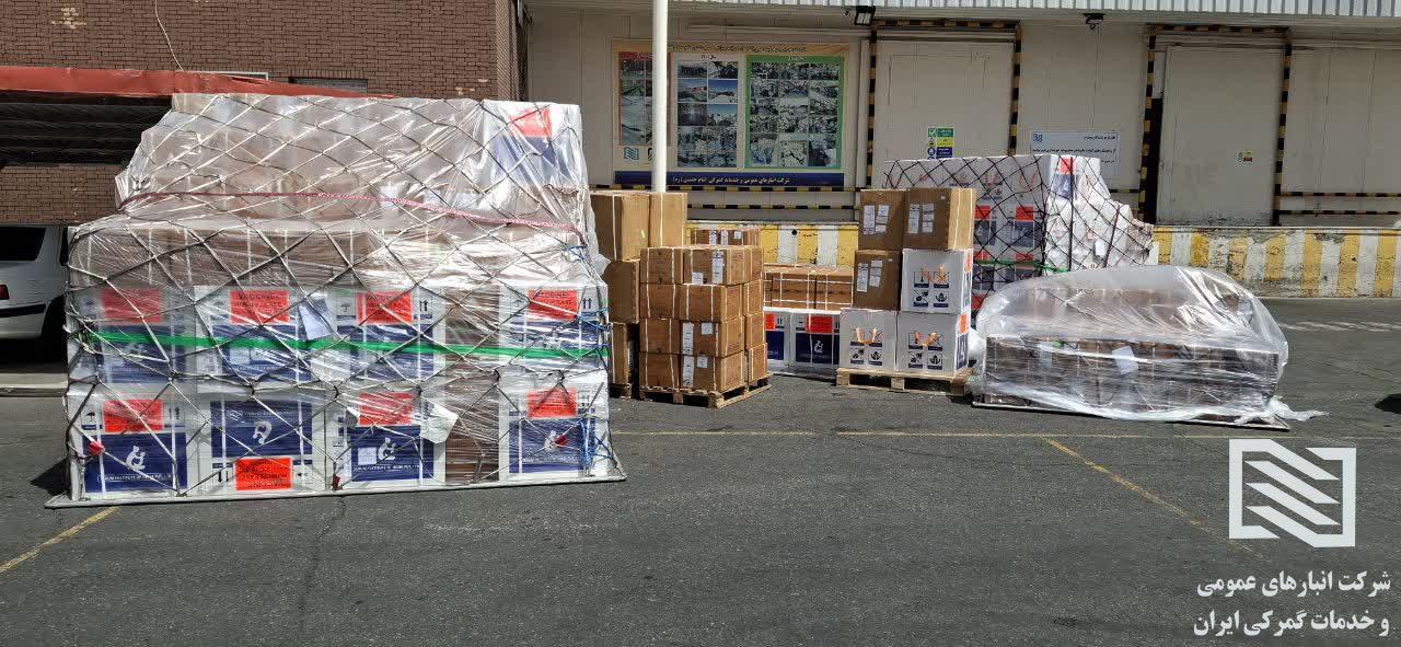 ورود ۱۴۲۹ کارتن واکسن فلج اطفال به  انبارهای تخصصی و دما دار ۲ تا ۸ درجه حوزه دو تجاری شرکت انبارهای عمومی و خدمات گمرکی فرودگاه امام خمینی(ره) 6
