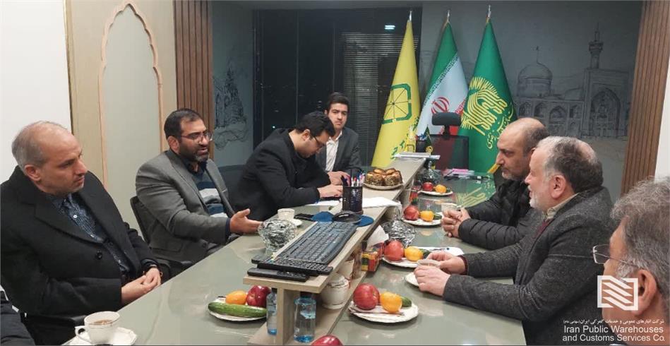 برگزاری نشست مشترک مدیرعامل شرکت انبارهای عمومی و خدمات گمرکی ایران با مسئولان ارشد منطقه ویژه اقتصادی سرخس