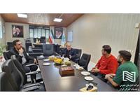 بازدید مدیر حراست شرکت انبارهای عمومی و خدمات گمرکی ایران از شرکت آستارا 2