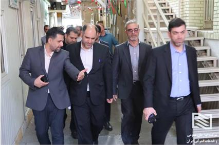 بازدید معاون دادستان تهران از شرکت انبارهای عمومی امام خمینی(ره) / تأکید بر تسریع در ترخیص کالاهای سلامت‌محور و دمایی 10