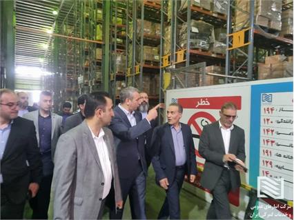 بازدید سرپرست شهر فرودگاهی امام خمینی (ره) از شعبه انبارهای عمومی منطقه آزاد شهر فرودگاهی و حوزه 1 و 2 تجاری ترمینال بار هوایی 10