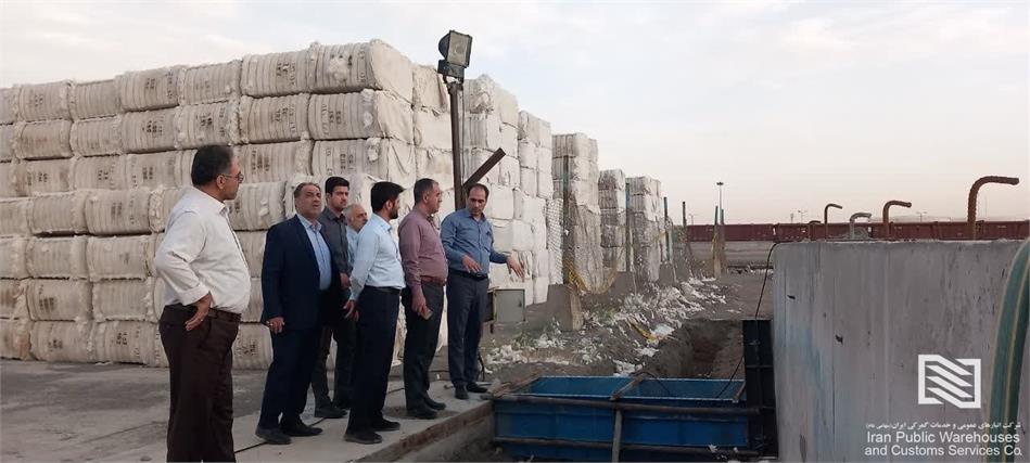 بازدید سرپرست شرکت انبارهای عمومی امام خمینی (ره) از مهمانسرای مشهد مقدس، شعب داغارون و مطهری