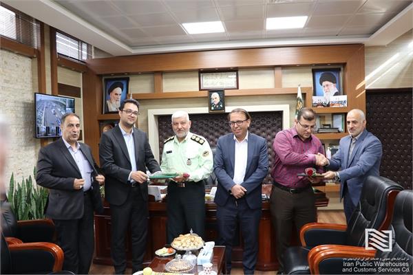 برگزاری مراسم تجلیل از فرماندهی نیروی انتظامی فرودگاه امام خمینی (ره)