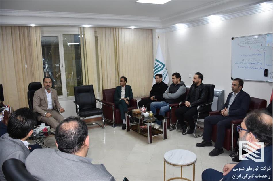 دیدار دکتر سلیمی با پرسنل حوزه معاونت عملیات شرکت انبارهای عمومی و خدمات گمرکی ایران