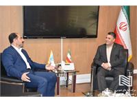 دیدار صمیمی مدیرعامل شرکت انبارهای عمومی و خدمات گمرکی ایران با معاون توسعه مدیریت و منابع گمرک ایران 3