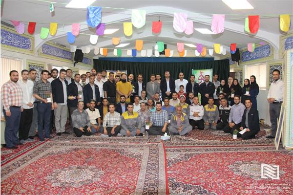 دیدار مدیرعامل شرکت انبارهای عمومی و خدمات گمرکی غرب با کارکنان شرکت
