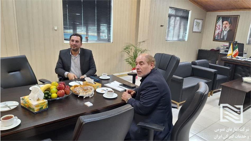 بازدید مدیر حراست شرکت انبارهای عمومی و خدمات گمرکی ایران از شرکت آستار