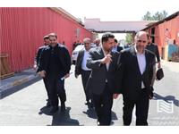 بازدید معاون دادستان تهران از شرکت انبارهای عمومی امام خمینی(ره) / تأکید بر تسریع در ترخیص کالاهای سلامت‌محور و دمایی 9