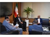 دومین دیدار مدیرعامل انبارهای عمومی با نماینده مردم شهرستان فسا در مجلس شورای اسلامی 1