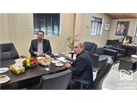 بازدید مدیر حراست شرکت انبارهای عمومی و خدمات گمرکی ایران از شرکت آستارا 3