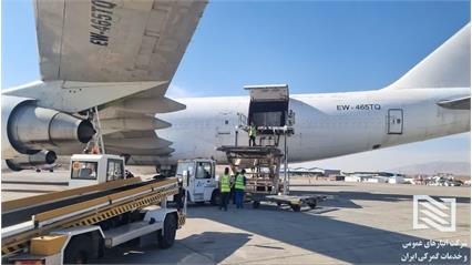 خروج پارت نهم محموله ترانزیت هوایی از شعبه فرودگاه شهید مدنی تبریز به مقدار ۱۰۰ تن 6