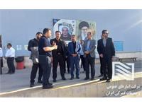 بازدید سرپرست شرکت انبارهای عمومی و خدمات گمرکی ایران از شرکت انبارهای عمومی و خدمات گمرکی امام خمینی (ره) و شهر فرودگاهی