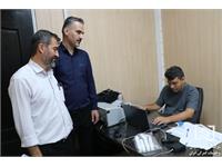 آغاز فرآیند معاینات و آزمایش‌های ادواری سلامت کارکنان در شرکت انبارهای عمومی امام خمینی(ره) 6