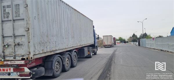 پارت دوم خروج محموله ترانزیت هوایی از شعبه فرودگاه شهید مدنی تبریز به مقدار ۱۱۰ تن 1